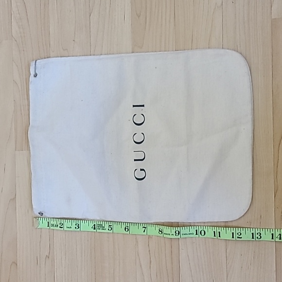 Gucci Cream Dust Bag Storage Cover 13"×9" - Picture 2 of 3